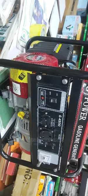 Power Gasoline Generator 1.1 Kva Four Stroke Petrol Engines