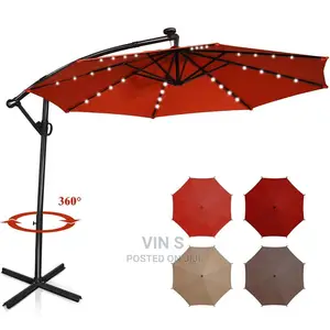 Led Cantilever Umbrellas_ Led Cantilever Umbrellas#