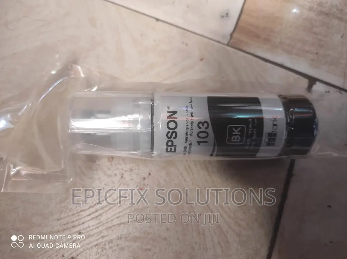  at 103 Black EPSON Ink at 