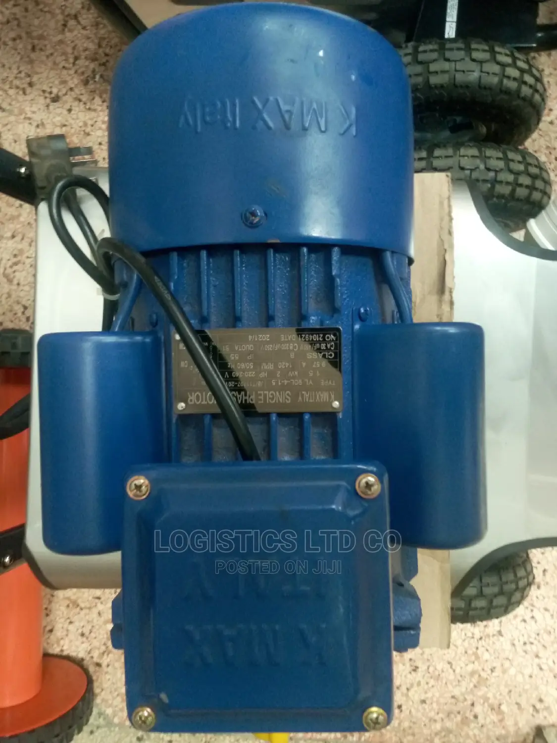 Kmax Italy Single Phase Motor 2hp