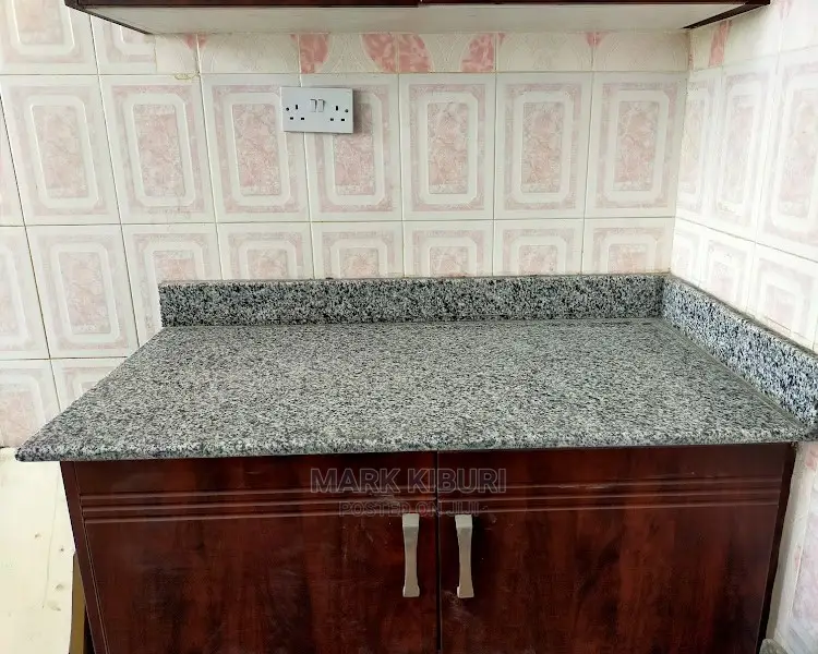 Granite -Black N White- 8x2ft