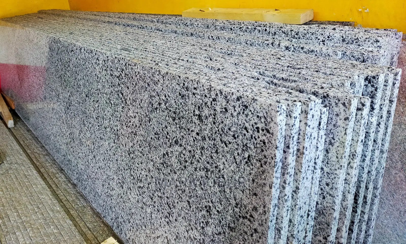 Granite -Black N White- 8x2ft