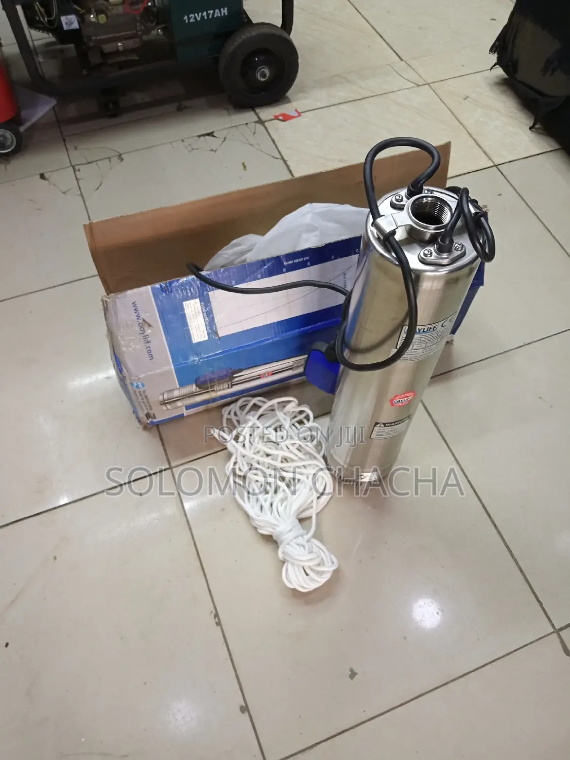 Dayliff 1.25hp Submersible Pump Head 64m