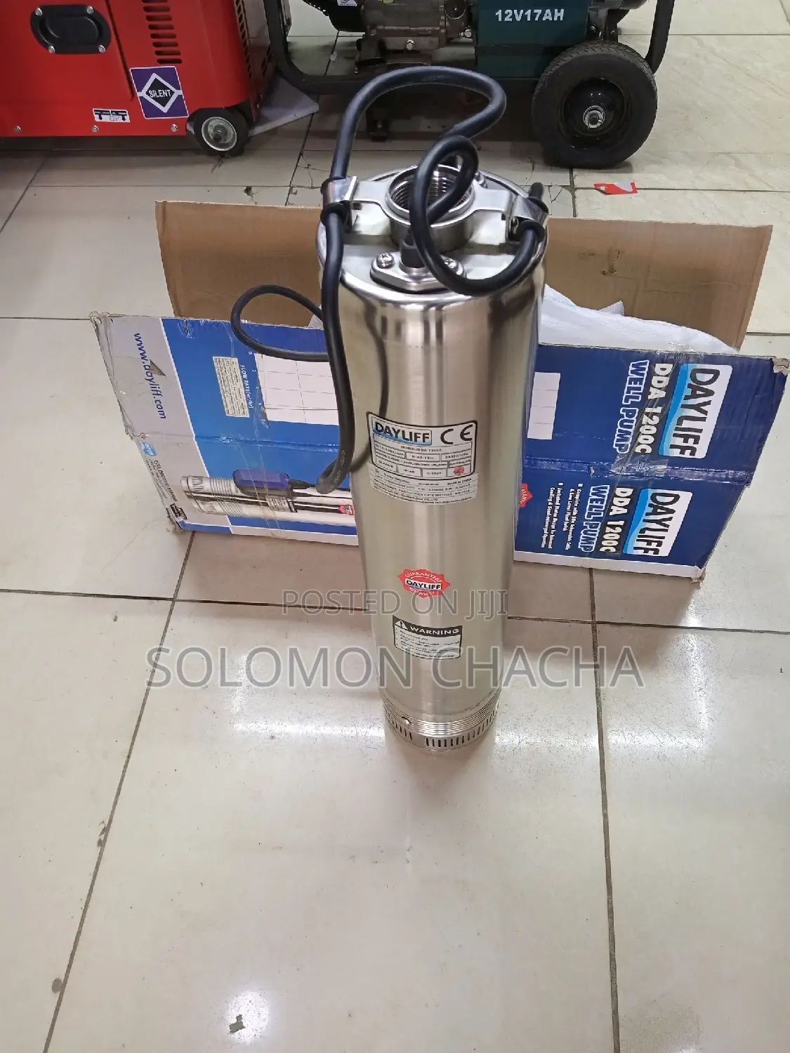 Dayliff 1.25hp Submersible Pump Head 64m