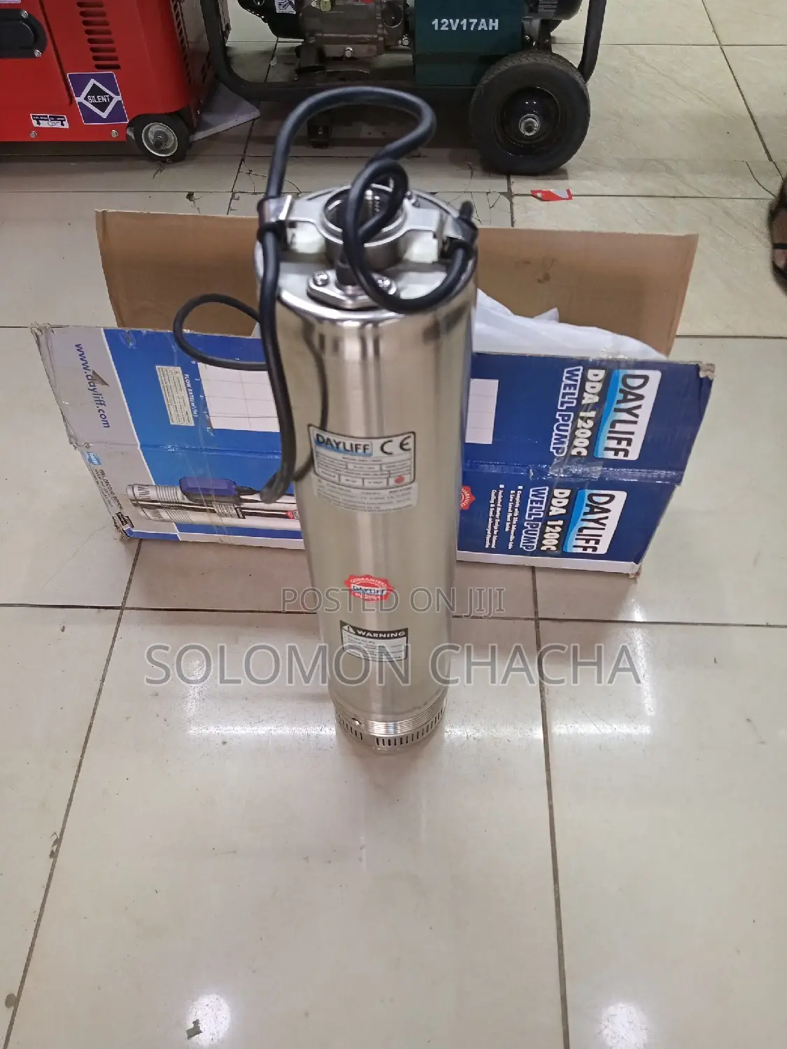 Dayliff 1.25hp Submersible Pump Head 64m