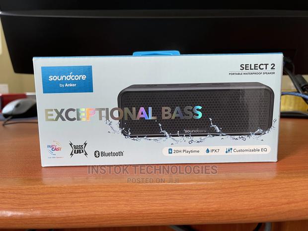 Anker - Soundcore Select 2 Portable Bluetooth Speaker - Blac - main view