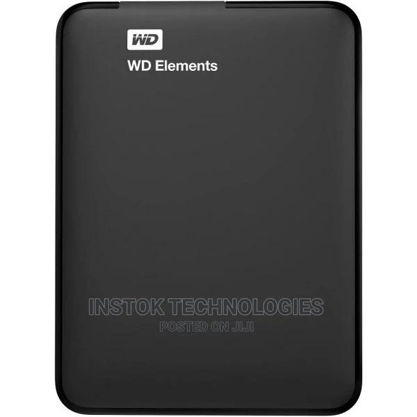 WD 1tb Elements Portable USB 3.0 External Hard Drive