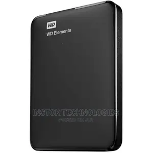 WD 1tb Elements Portable USB 3.0 External Hard Drive