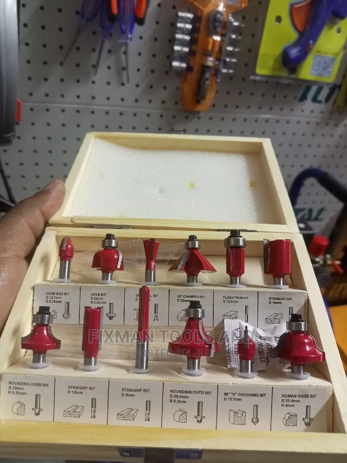 Router Bits Set, 12 Pcs