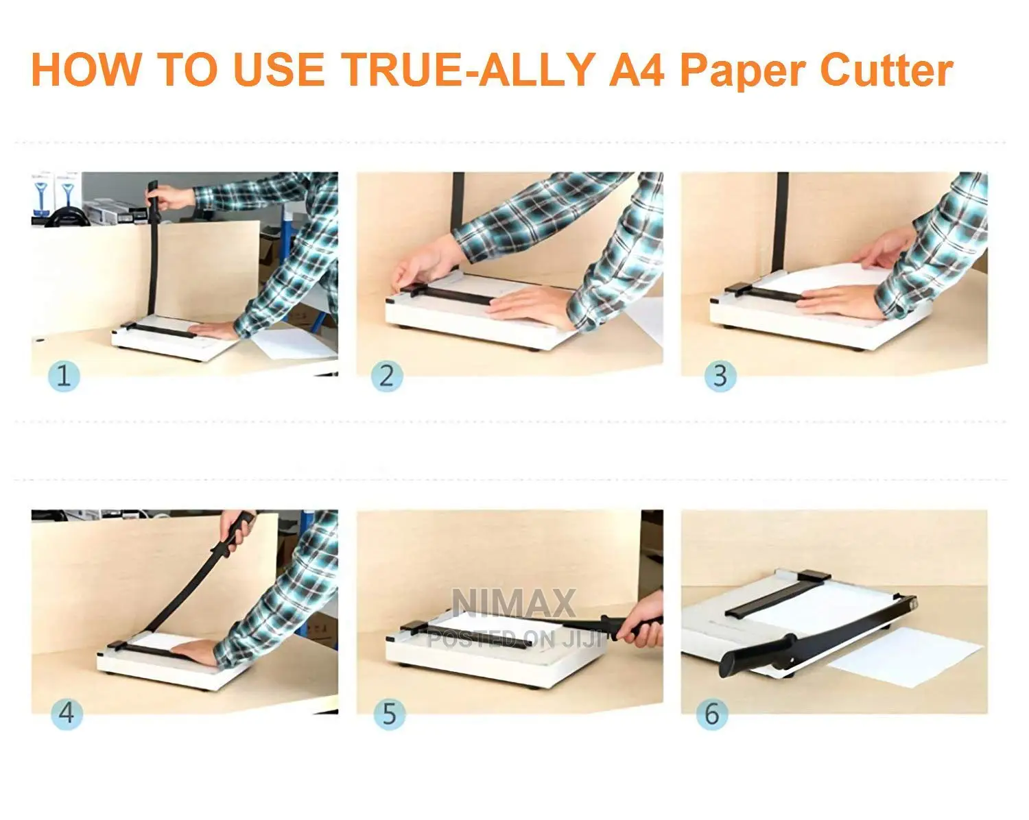 A4 Paper Cutter Heavy Duty Bright Office