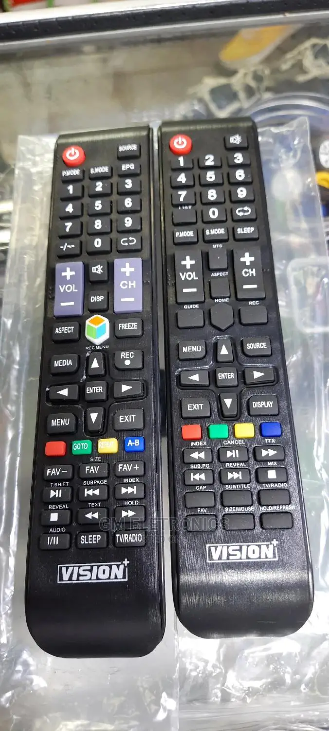 Vision+ Replacement Remotes.