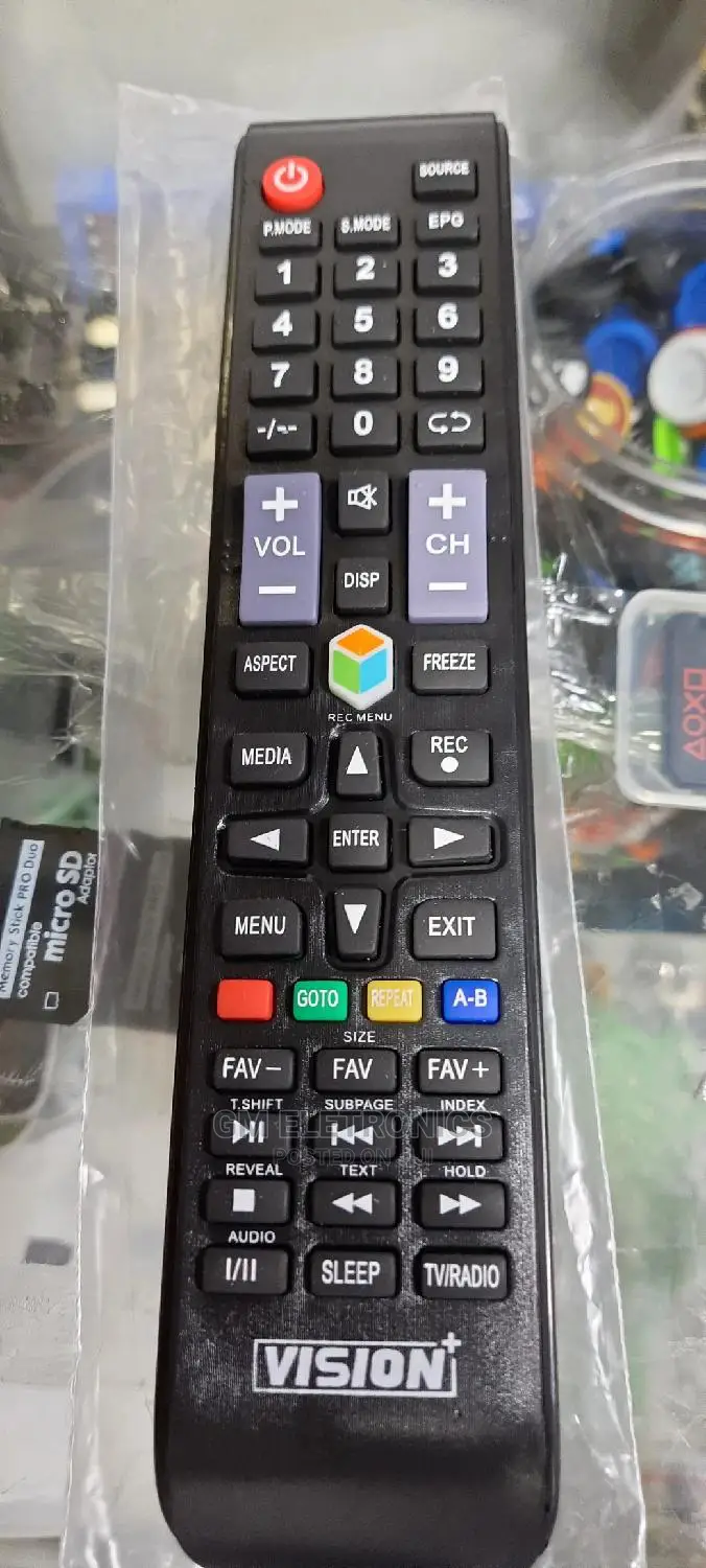 Vision+ Remote Control.