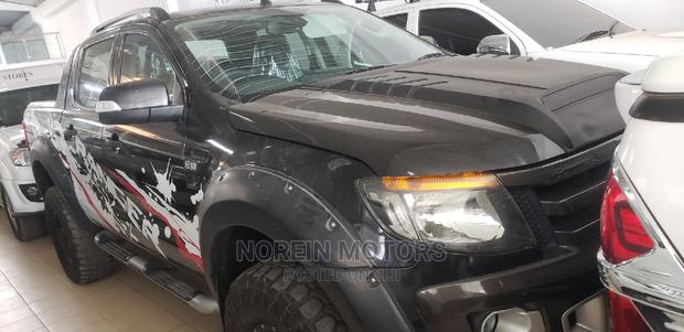 Ford Ranger 2014 Matt Black - main view