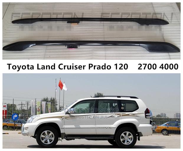Black Roof Rails Suits Prado Land Cruiser Fj120