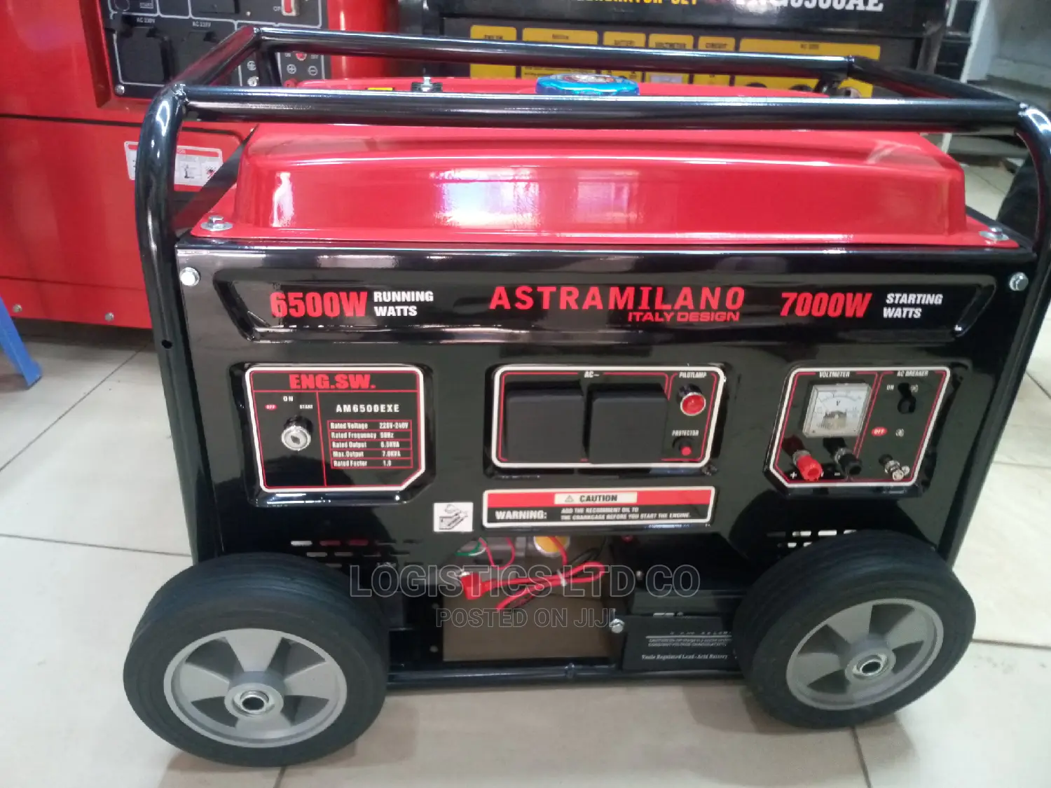 Astramilano Petrol Generator 7kva