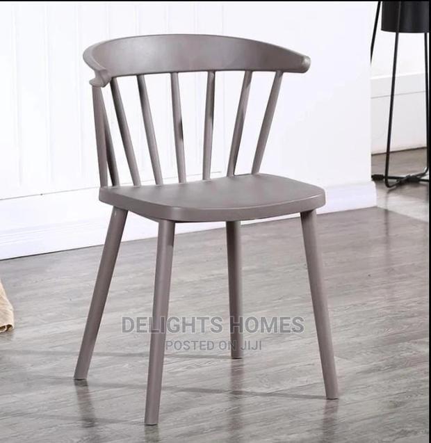 Nordic Style Windsor Chair Plastic - thumbnail 4