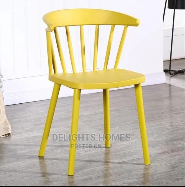 Nordic Style Windsor Chair Plastic - thumbnail 6