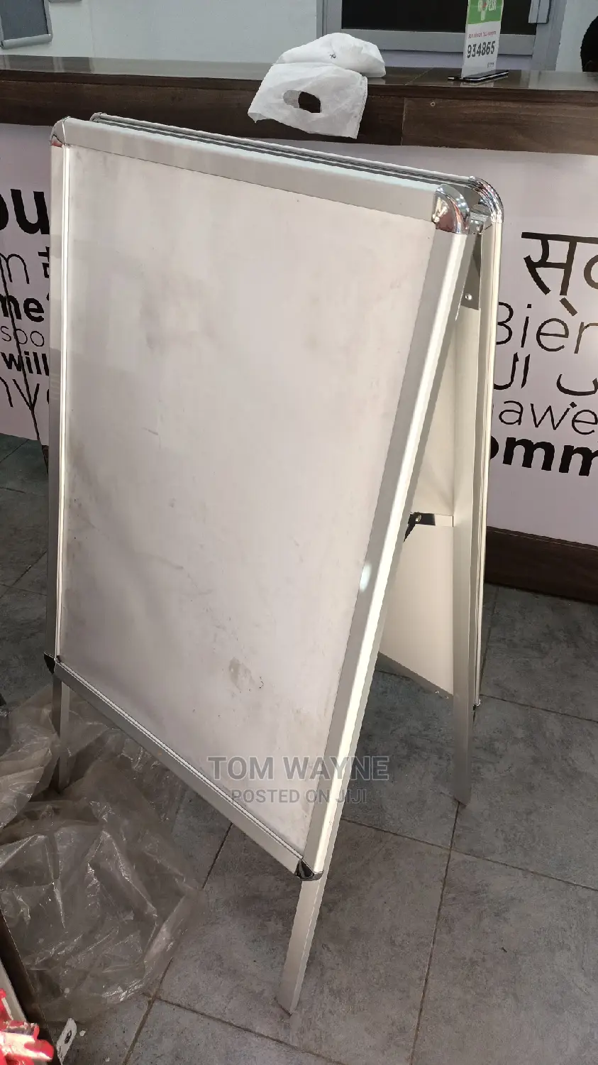 Double Sided "A" Stand Snap Frame, A1 Size