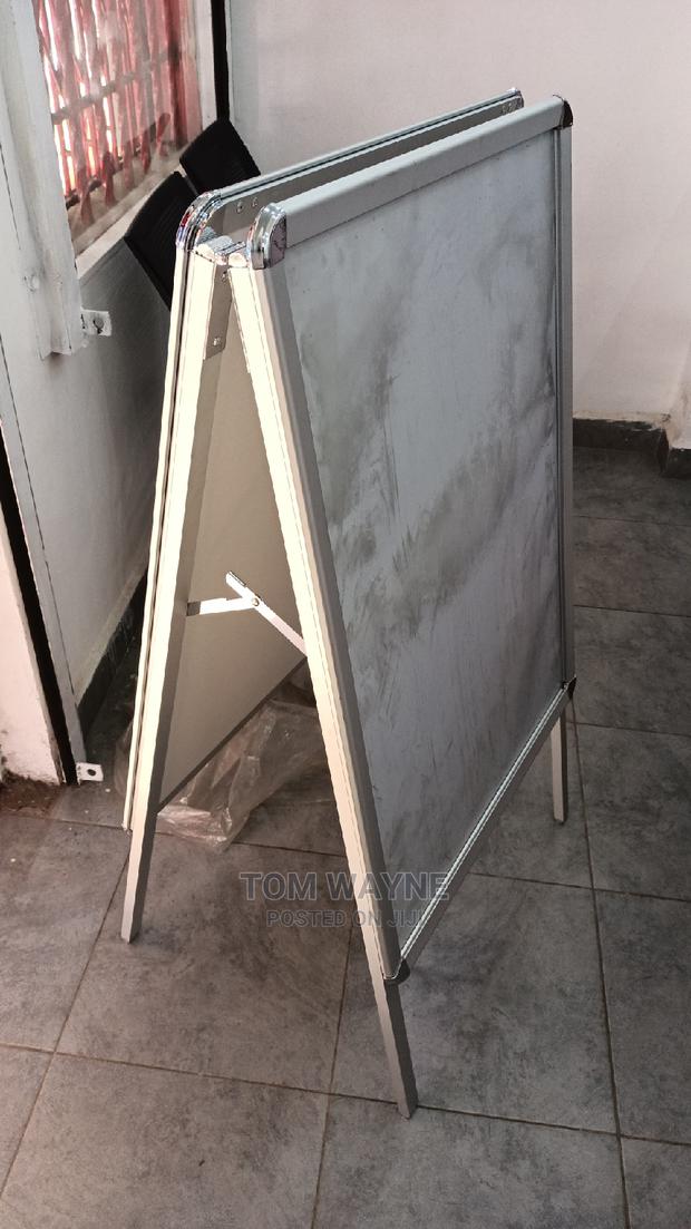 Double Sided "A" Stand Snap Frame, A1 Size