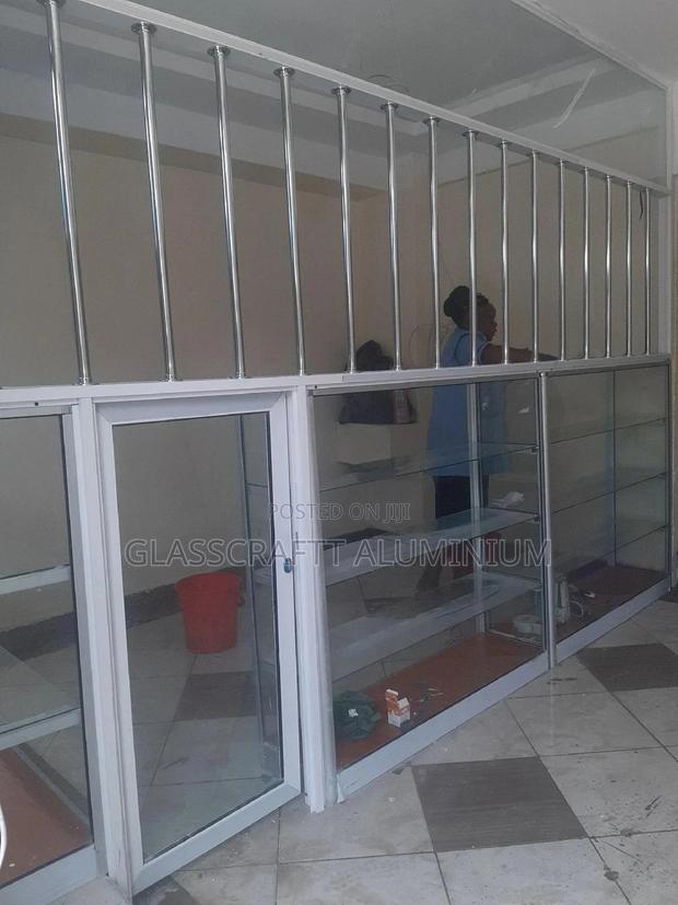 Aluminium And Glass Desplay