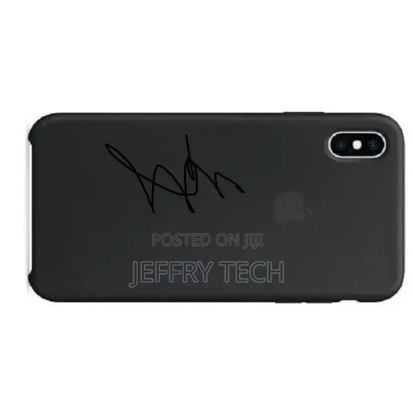 Silicone Case for iPhone Xs Max - Black