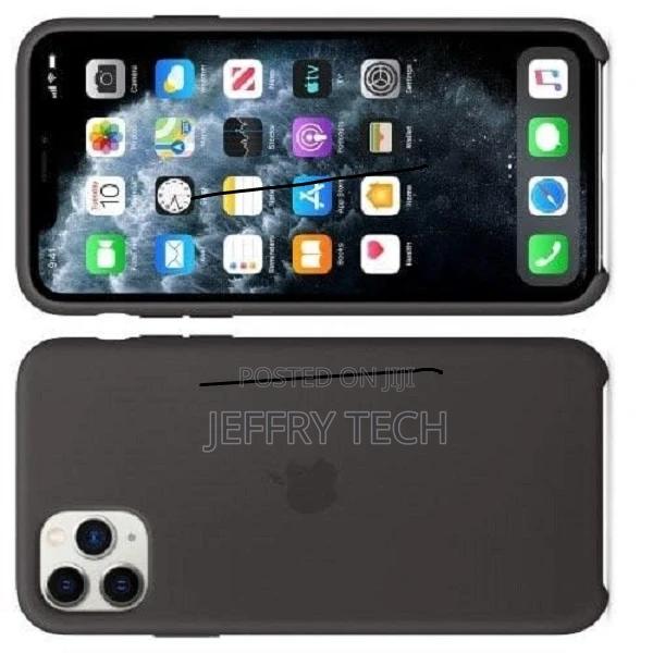 Silicone Case for iPhone 11 Pro - Black - thumbnail 2