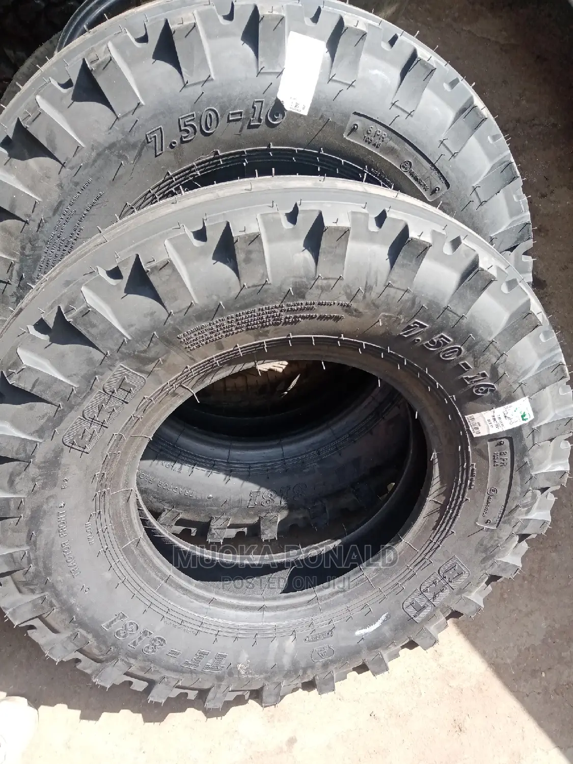 7.50R16 Bkt Tyre (Tractor Tyre?) Made in India