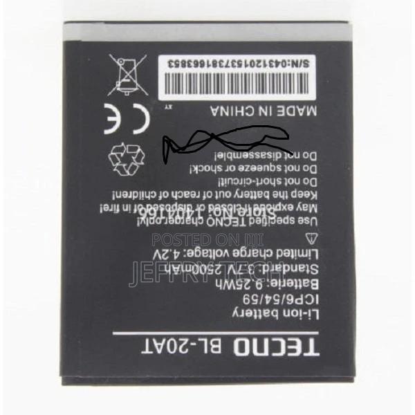 Compatible Mobile Phone Battery for Tecno BL-20AT - thumbnail 2