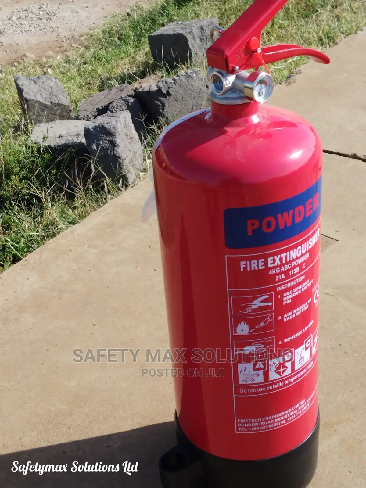 4kg Dry Powder Fire Extinguisher