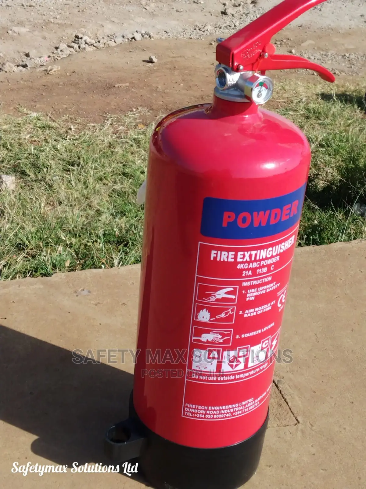 4kg Dry Powder Fire Extinguisher