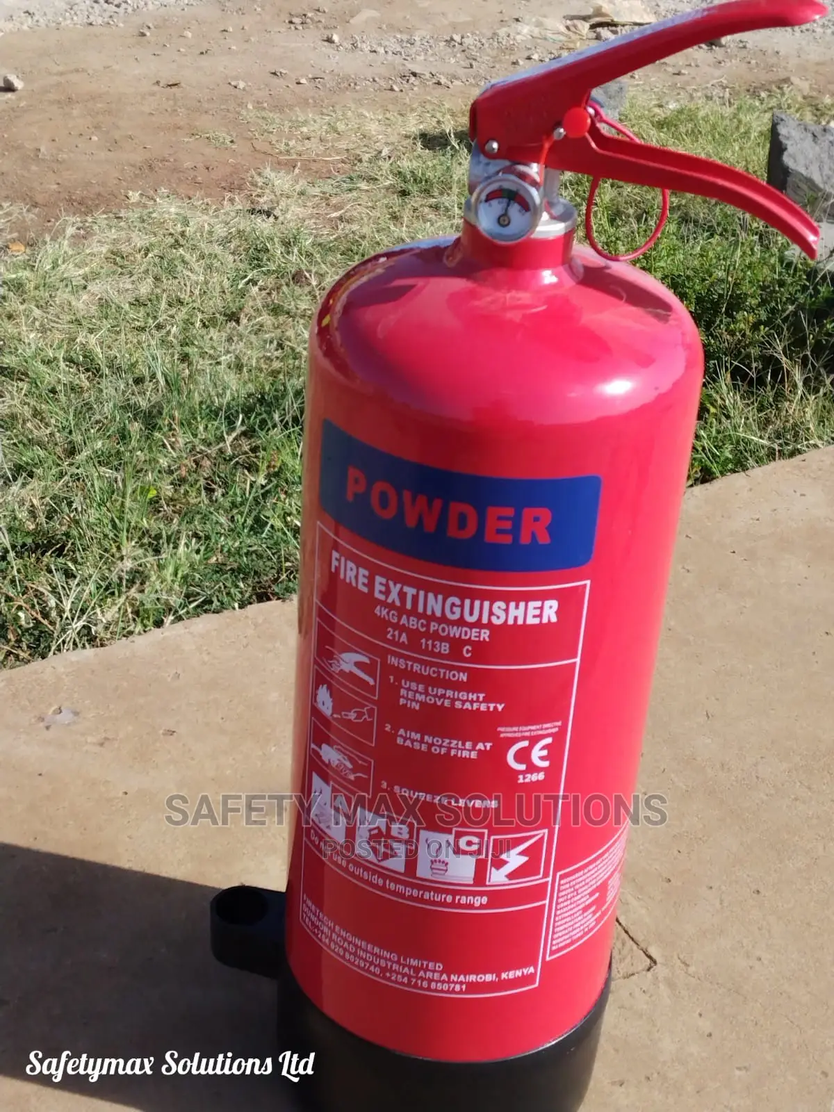 4kg Dry Powder Fire Extinguisher
