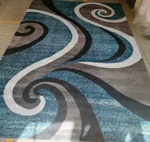 Blended Grey Elegant 3d Carpet
