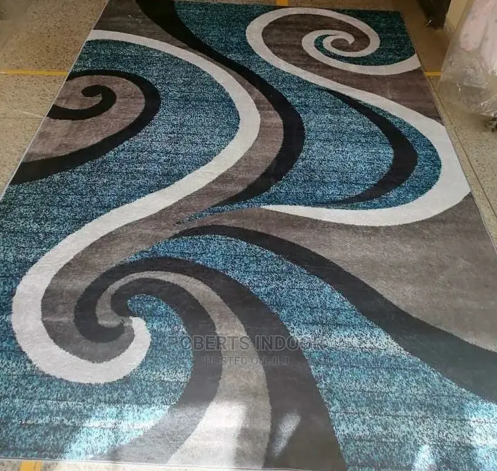 Blended Grey Elegant 3d Carpet