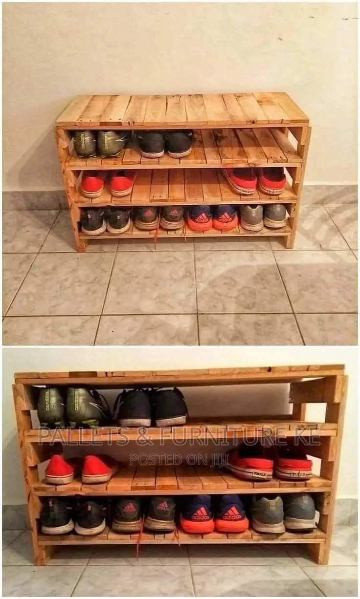 Pallet Shoe Rack
