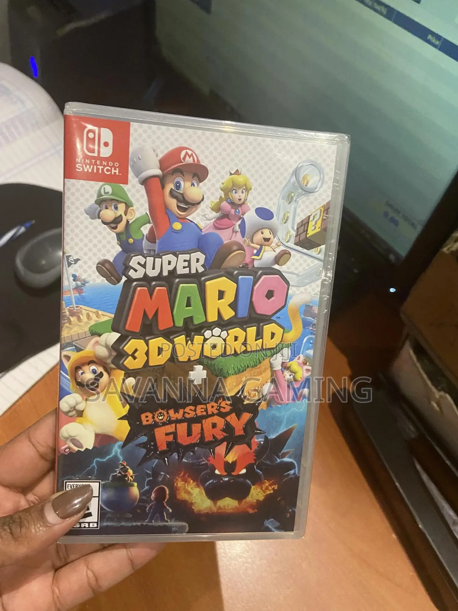 N.S Super Mario 3D World Browser Fury