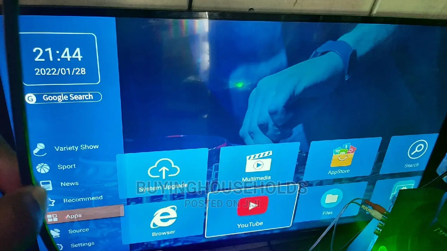 Vision Smart Android Frameless Tv 43 Inch
