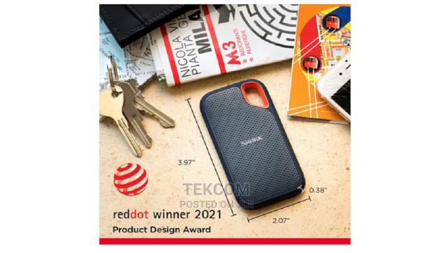 Sandisk Extreme Portable External SSD V2 500GB - main view