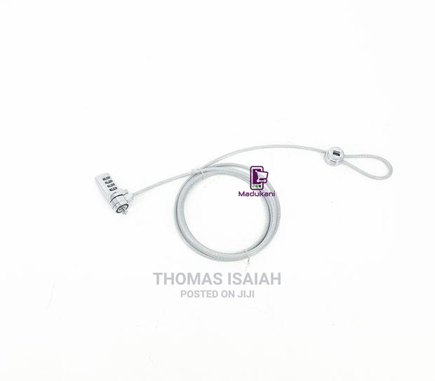 Heavy Duty 4 Digit Code Combination Steel Cable Lock for Lap - thumbnail 2