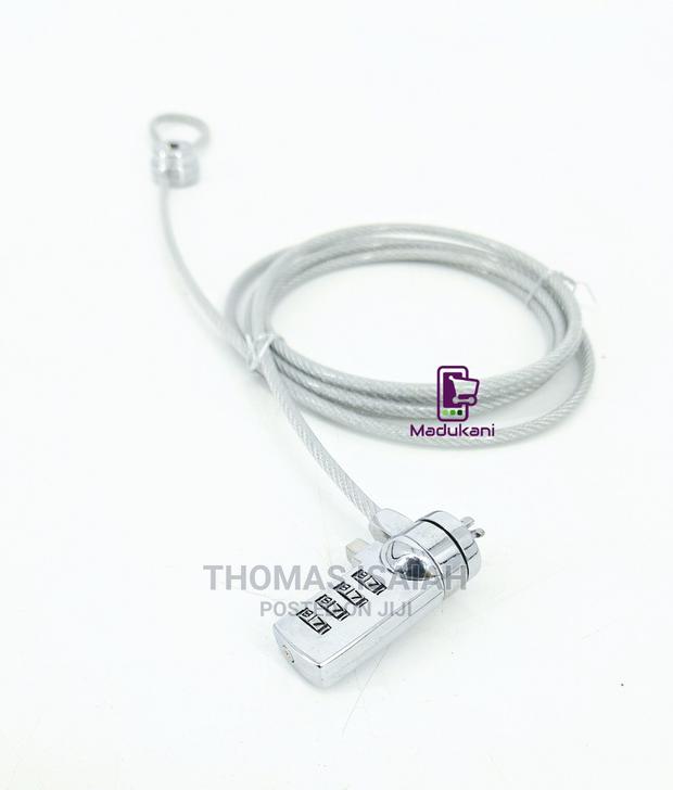 Heavy Duty 4 Digit Code Combination Steel Cable Lock for Lap - thumbnail 3