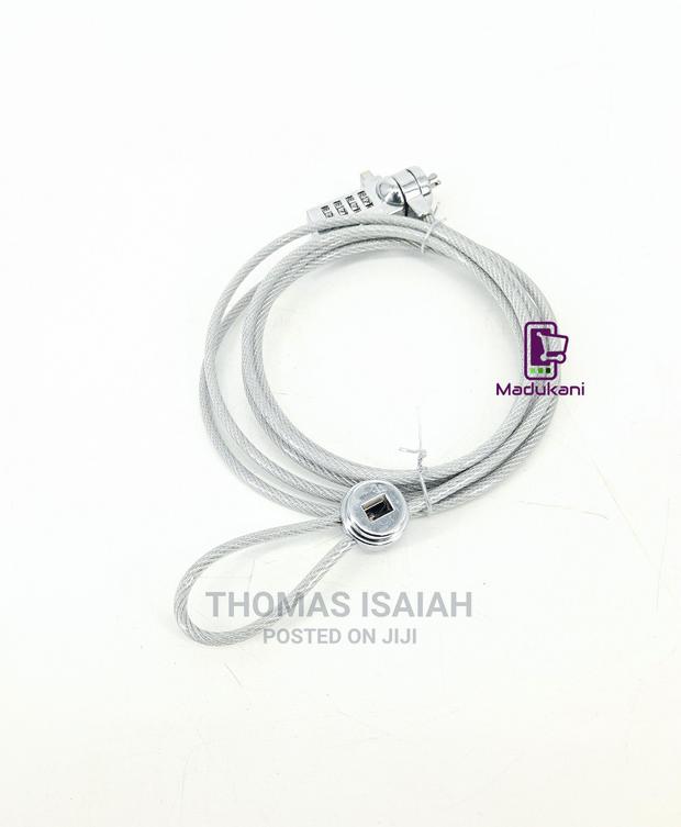 Heavy Duty 4 Digit Code Combination Steel Cable Lock for Lap - thumbnail 4