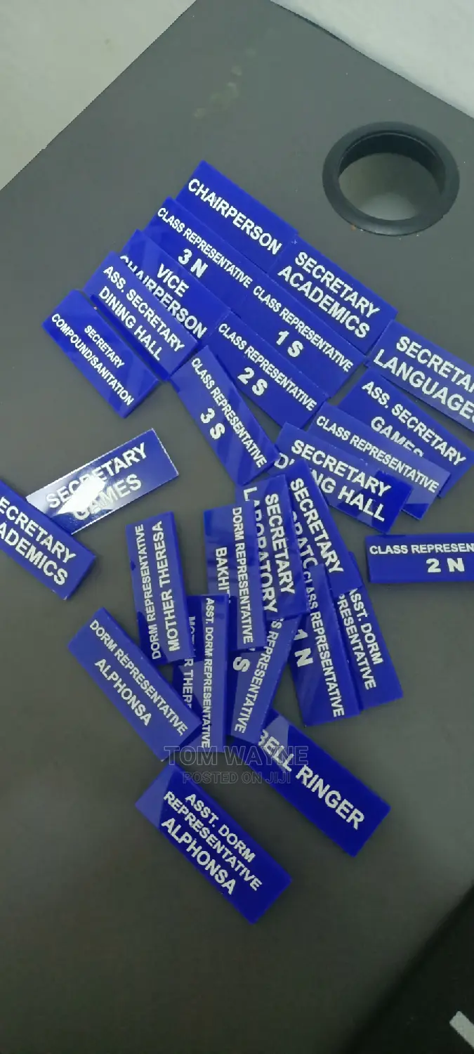 School Class Prefect Badges and Tags
