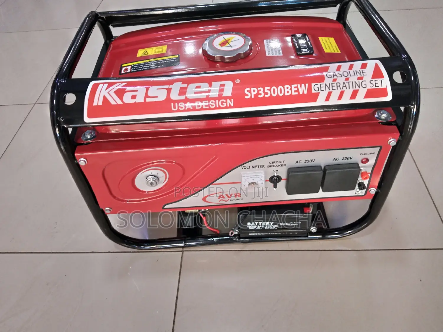 Kasten 6.5kva Generator Made in Japan