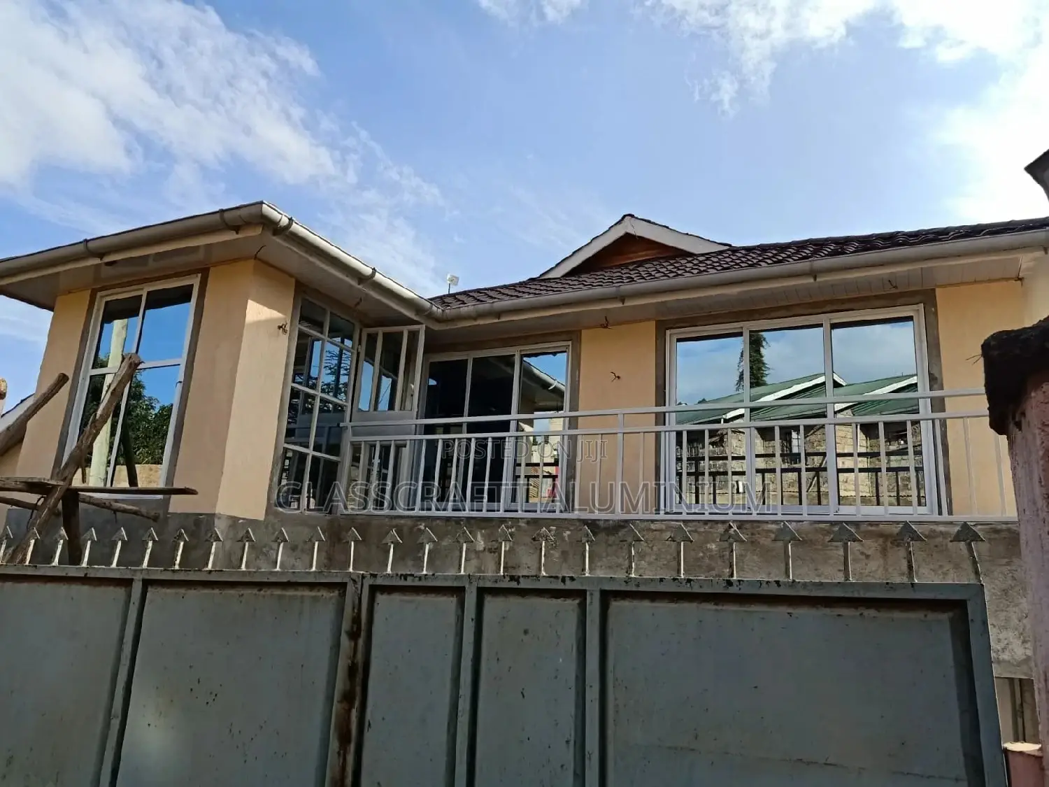 Three Panelled Aluminium Sliding Windows