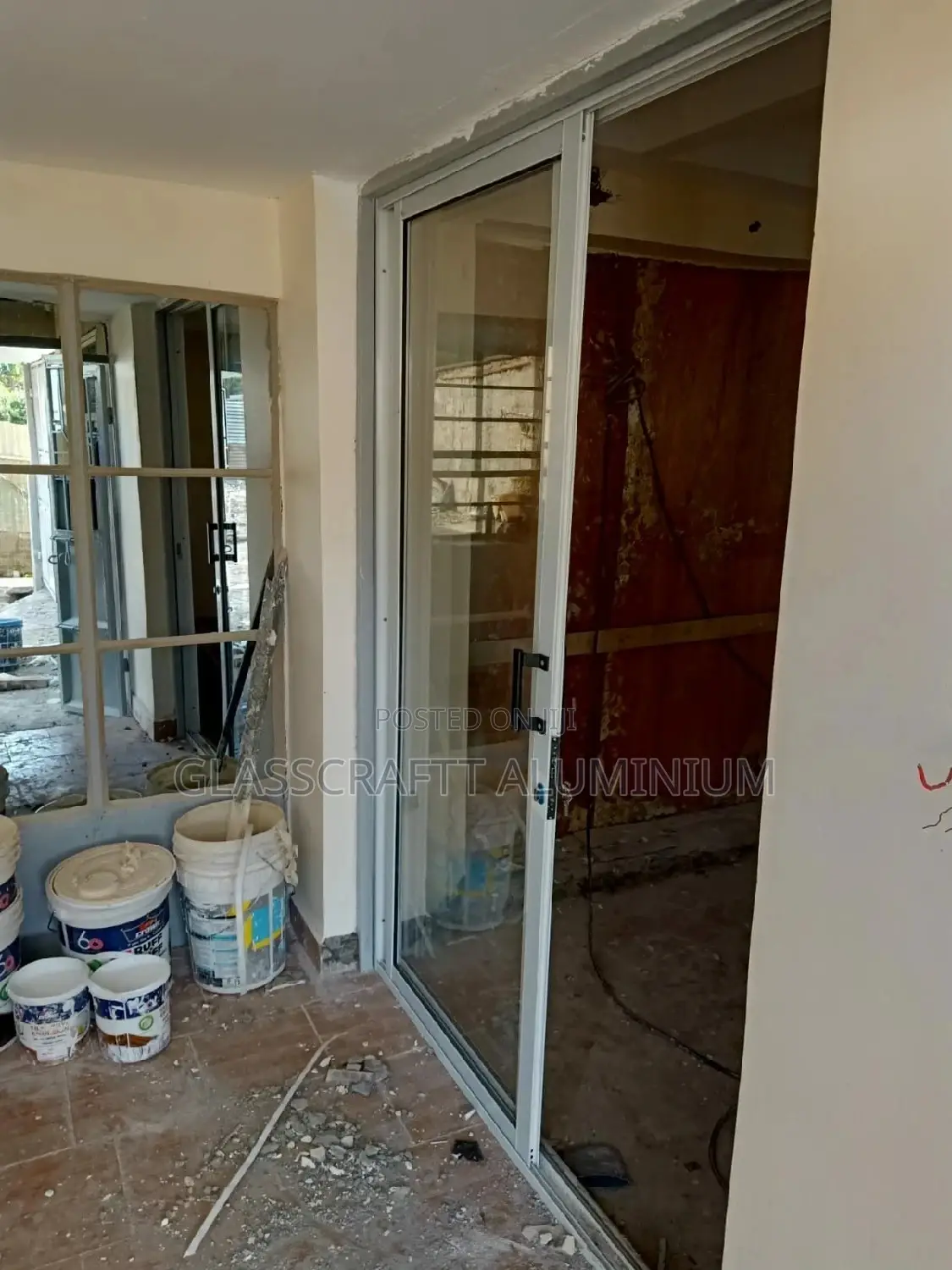 Three Panelled Aluminium Sliding Windows