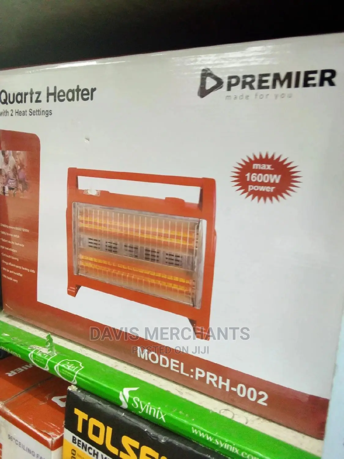 Premier Room Heater 1600w