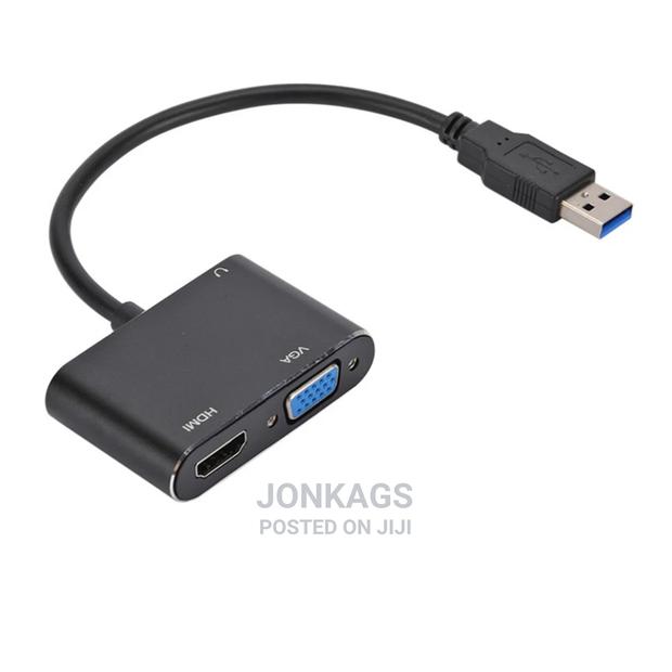 USB to HDMI and VGA Adapter - thumbnail 3