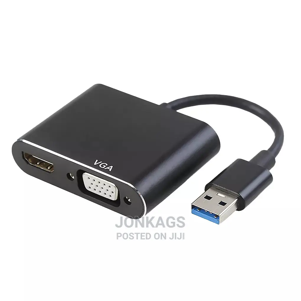 USB to HDMI and VGA Adapter