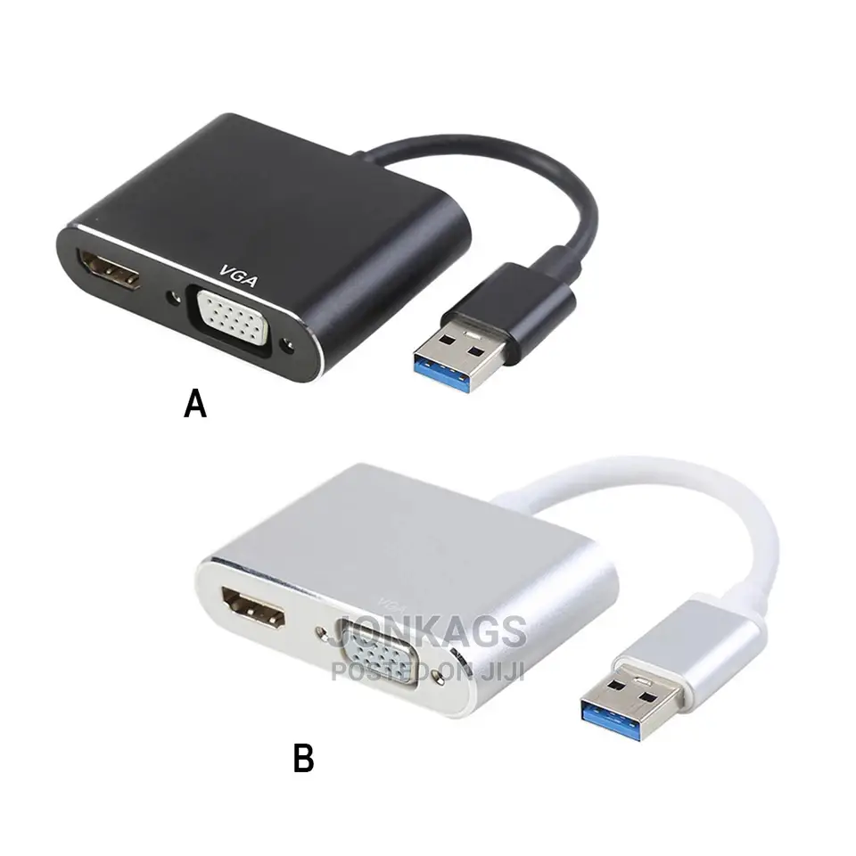 USB to HDMI and VGA Adapter