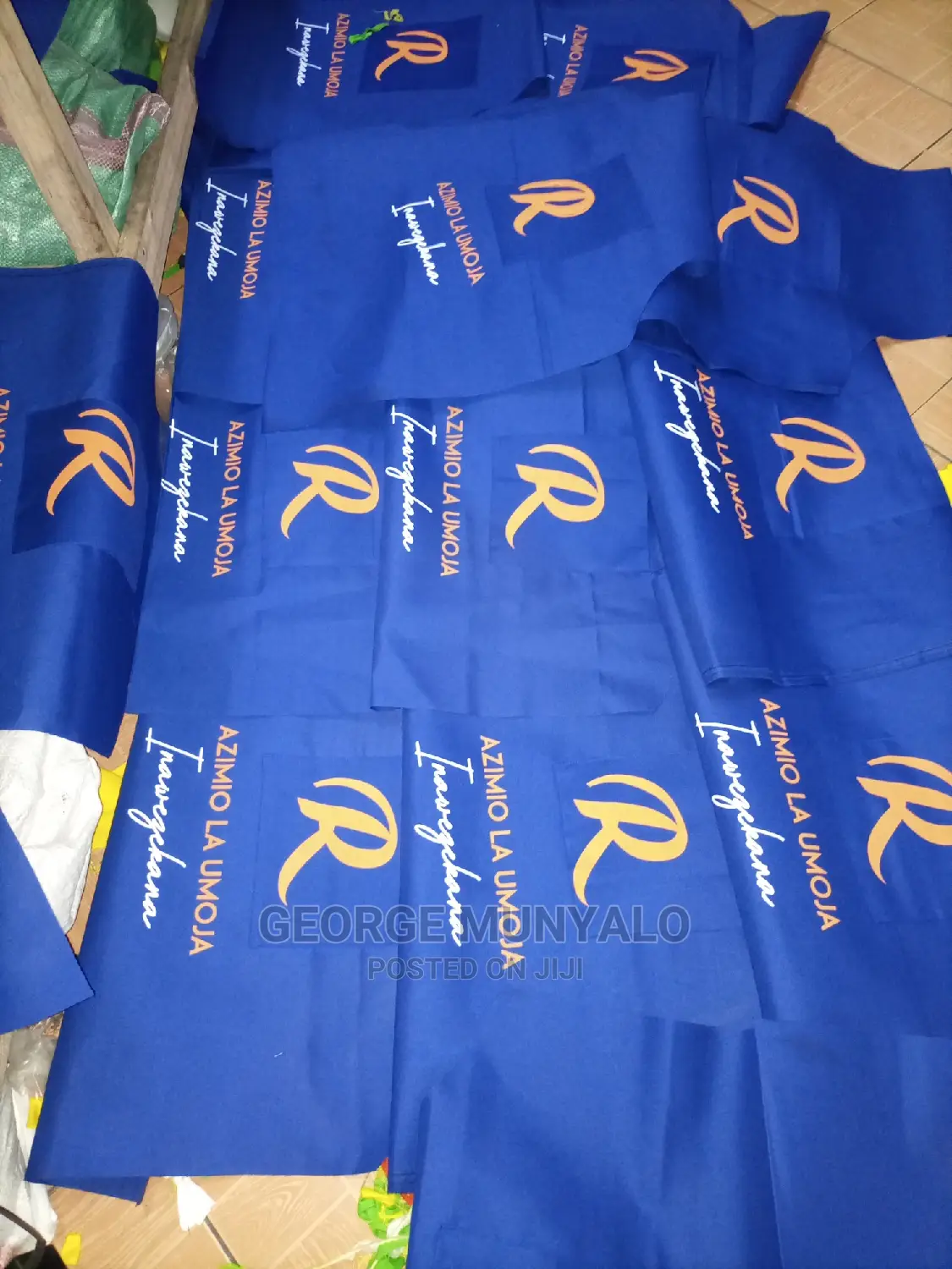 Aprons Printed for Campaign