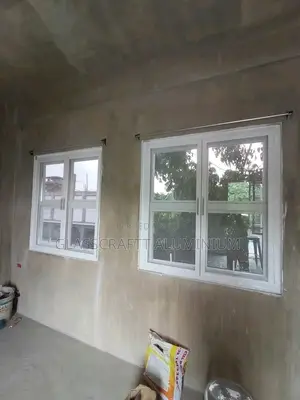 Twin Hang Aluminium Windows With Mosquito Net